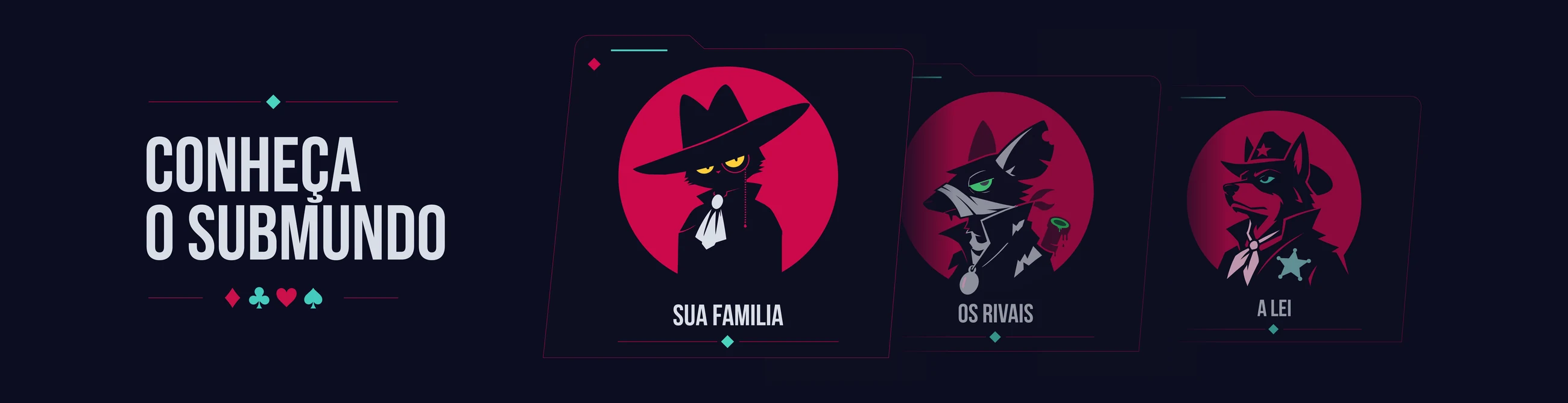 Personagens e famílias